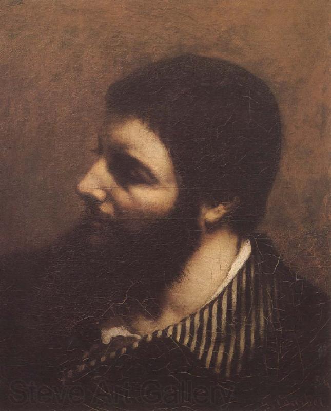 Gustave Courbet Self-Portrait Spain oil painting art